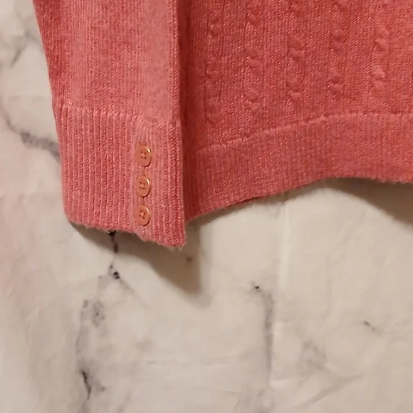Talbots pink sweater LP ❤️❤️❤️❤️ - Picture 4 of 8